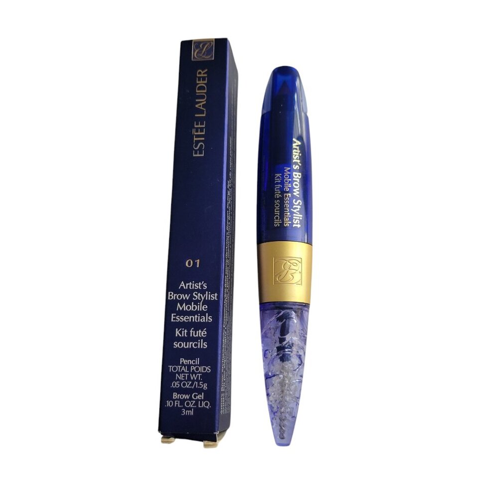Estee Lauder Artist's Brow Stylist Mobile Essentials Kit 01 Light New Old Stock